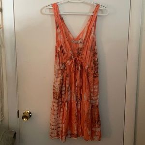 Tie dye sun dress